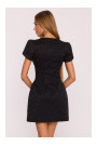 M882 Jacquard mini dress - black