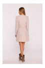 M884 Denim-look dress - beige