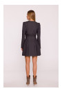 M884 Denim-look dress - graphite