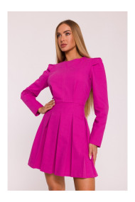 M884 Denim-look dress - pink