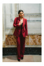 S417 Taliored blazer - maroon