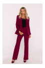 S417 Taliored blazer - maroon
