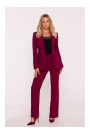 S417 Taliored blazer - maroon