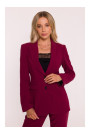 S417 Taliored blazer - maroon