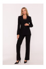 S417 Taliored blazer - black