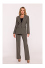 S417 Taliored blazer - khaki