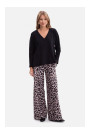 B302 Print knit trousers - model 1