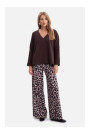 B302 Print knit trousers - model 1
