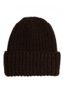 M895 Ribbed beanie - brown
