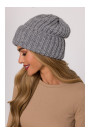 M895 Ribbed beanie - grey