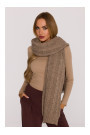 M898 Cable knit scarf - beige