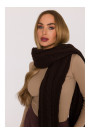 M898 Cable knit scarf - brown