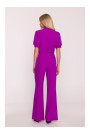S421 Jumpsuit with a tie bow - lavender