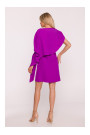 S423 Dress with cape - lavender