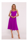 S424 Fit & flare dress - lavender