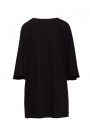 S426 Mini dress with batwing sleeves - black
