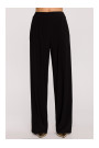 M890 Co-ord set with ruched top and wide leg trousers - black