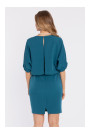 M904 Blūzo kleita ar šķeltu muguru - okeāna zilā krāsā